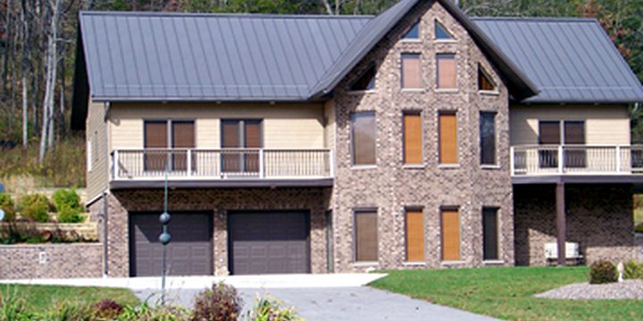 Stone home exterior